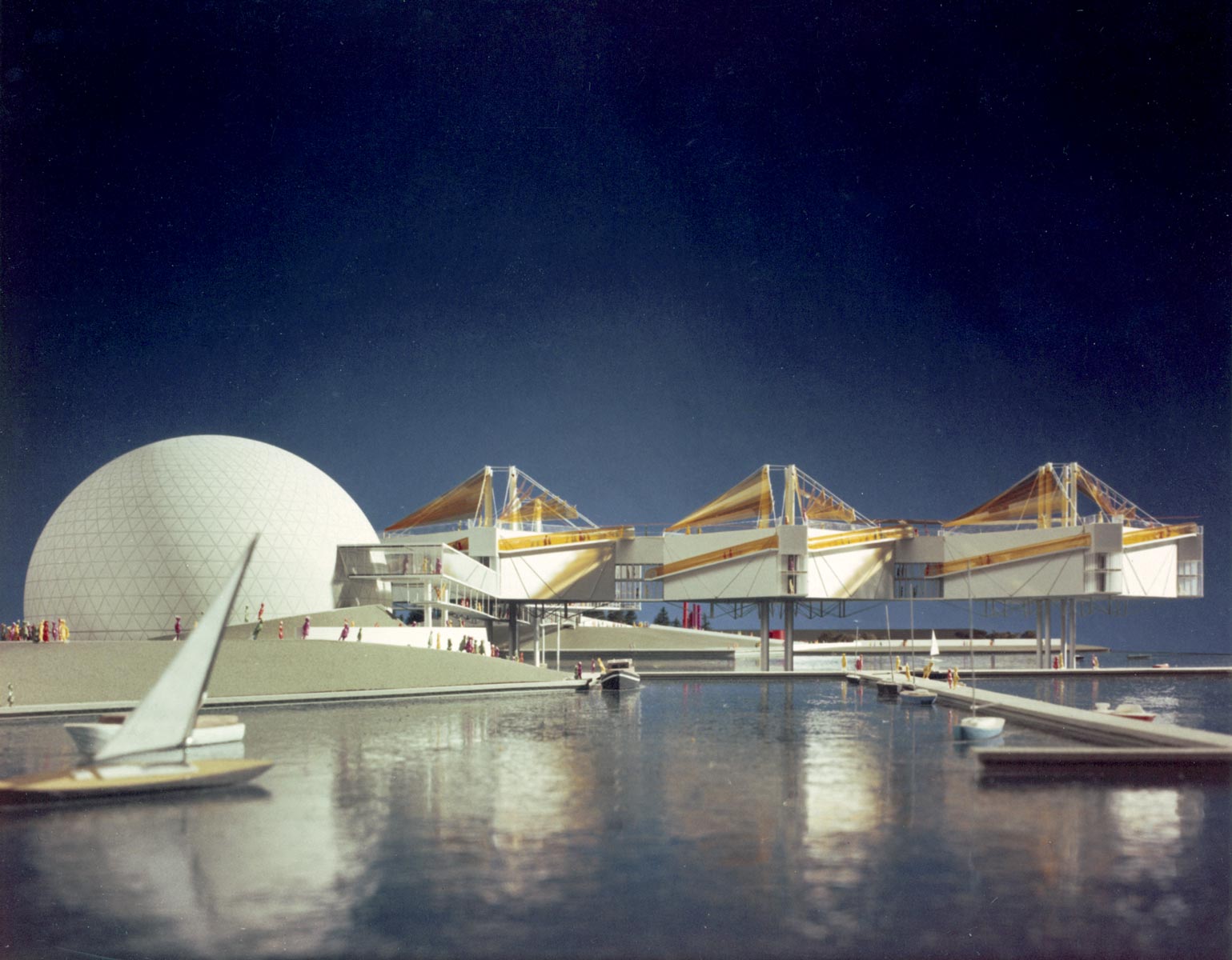 Cinesphere and Pods, Ontario Place
